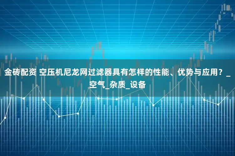 金砖配资 空压机尼龙网过滤器具有怎样的性能、优势与应用？_空气_杂质_设备
